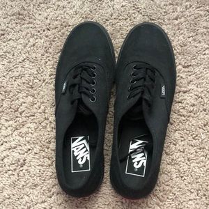 Vans Black Sneakers